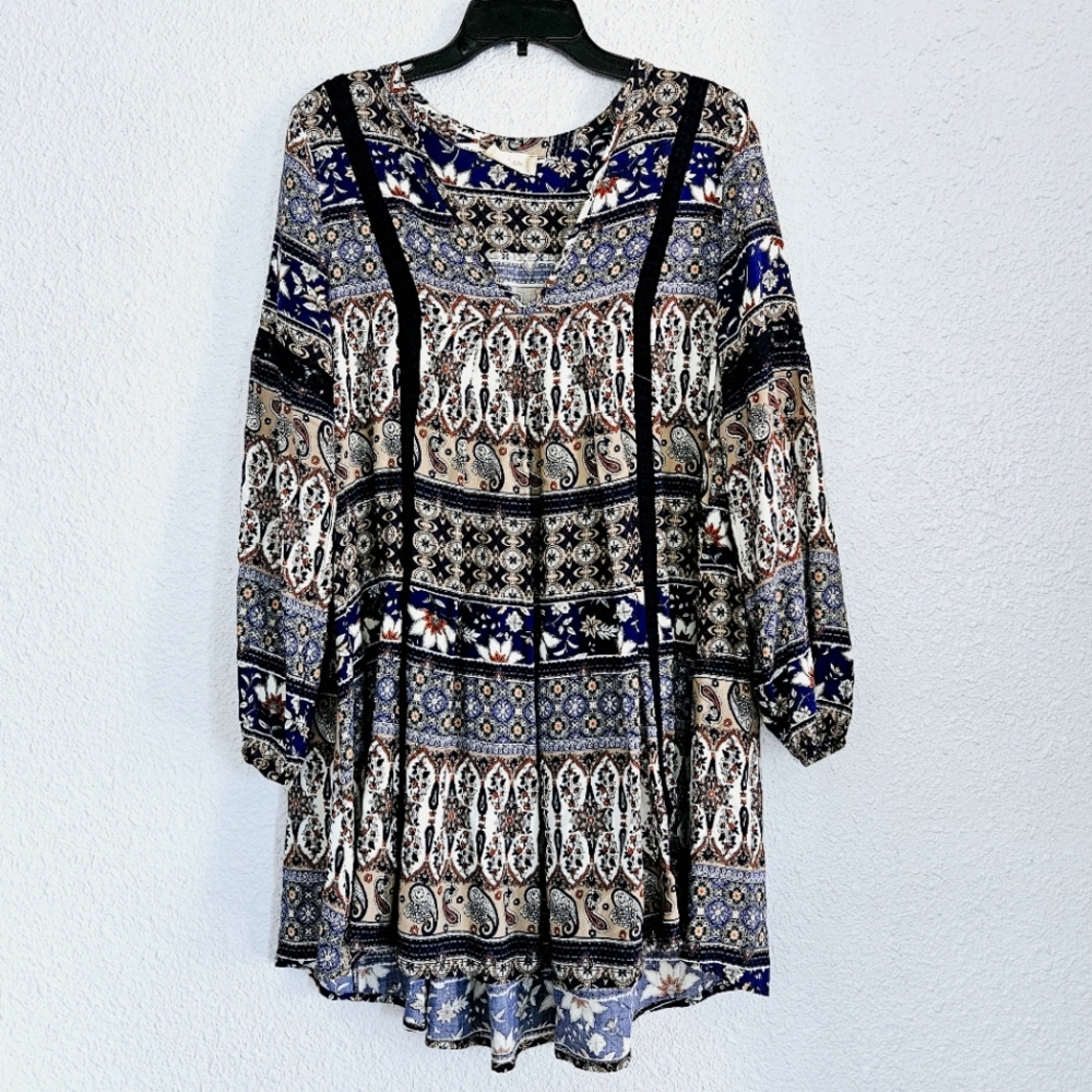 ALTARD STATE BOHO HIGH LOW DRESS - Picture 2 of 12